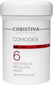 Christina Comodex Astringe& Regulate Mask (Поросуживающая себорегулирующая маска, шаг 6), 250 мл