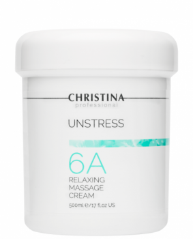Christina Unstress Relaxing Massage Cream (Расслабляющий массажный крем, шаг 6a), 500 мл