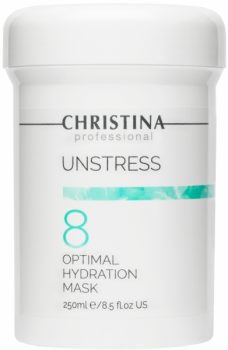 Christina Unstress Optimal Hydration Mask (Оптимальная увлажняющая маска, шаг 8), 250 мл