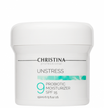Christina Unstress Probiotic Moisturizer SPF 15 (Увлажняющий крем с пробиотическим действием SPF 15, шаг 9), 150 мл