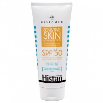Histan Sensitive Skin Active Protection SPF 50+ (Крем солнцезащитный для чувствительной кожи), 200 мл