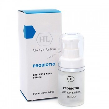 Holy Land Probiotic Eye, lip & neck serum (Сыворотка для век, губ и шеи), 15 мл