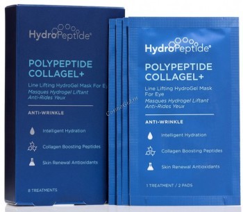 HydroPeptide PolyPeptide Collagel Face (Маска гидрогелевая для лица с эффектом лифтинга), 12 шт