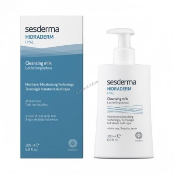 Sesderma Hidraderm Hyal Cleansing milk (Молочко очищающее для лица), 200 мл