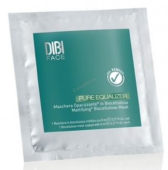 Dibi Pure Equalizer Mattifying biocellulose mask (Матирующая маска из биоцеллюлозы), 5 шт