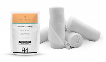 H4 Drain&Firming Body Wrap (Бандаж укрепляющий лимфодренажный), 250 мл; 16м x 15,5см