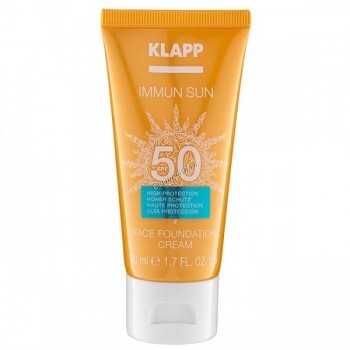 Klapp Immun Sun SPF50 (Солнцезащитный крем с тональным эффектом SPF50), 50 мл