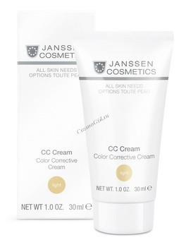 Janssen CC cream color (Тональный СС-крем "Light" SPF 30), 30 мл
