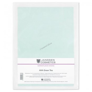 Janssen Collagen с АНА green tea (Коллагеновая маска с АНА и зеленым чаем), 1 шт