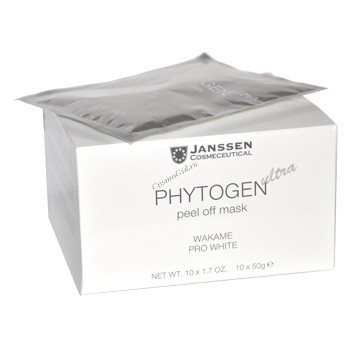 Janssen Botanica white mask (Альгинатная Осветляющая моделирующая маска), 1 х 30 г