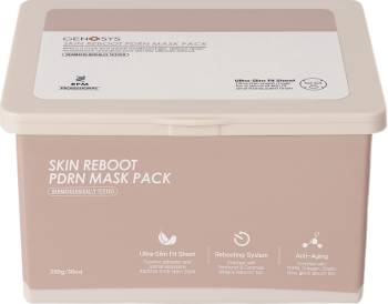 Genosys Skin Reboot PDRN Mask Pack (Питательная маска для полного обновления кожи с ПДРН), 30 шт