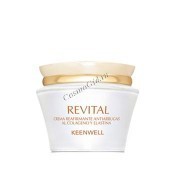 KEENWELL Revital – Crema Reafirmante Antiarrugas al Colageno y Elastina – Ревитал – Крем против морщин, восстанавливающий упругость кожи 50 мл.