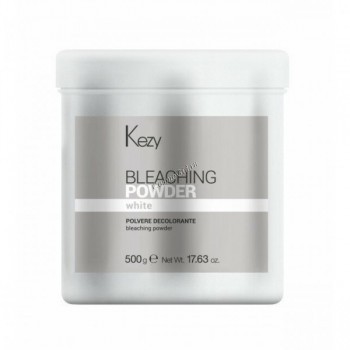 Kezy Bleaching Powder White (Порошок белый обесцвечивающий для открытых техник осветления), 500 мл