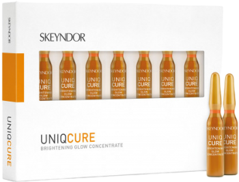 Uniqcure Brightening Glow Concentrate (Концентрат, придающий сияние), 7 ампул по 2 мл