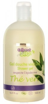 Kosmoteros Gel douche vivifiant shower gel respecte L'epiderme The Vert (Гель для душа с зеленым чаем), 500 мл