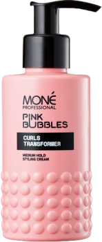 Mone Professional Pink Bubbles Curls Transformer (Крем-стайлинг для вьющихся и кудрявых волос средней фиксации), 150 мл