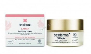 Sesderma Samay Anti-aging cream (Крем антивозрастной для чувствительной кожи), 50 мл