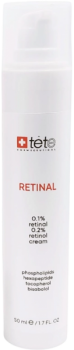 Tete Cosmeceutical Cream Retinal 0.1% (Крем для лица с ретиналем 0.1%), 50 мл