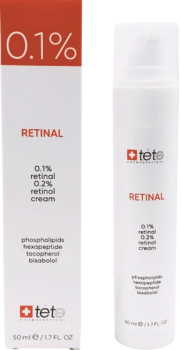 Cream Retinal 0.1% (Крем для лица с ретиналем 0.1%), 50 мл