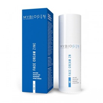 MyBiogen Face Cream 10 ZINC (Крем для жирной и комбинированной кожи ZINC), 50 мл