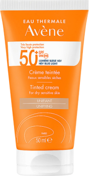 Avene Tinted Fluid SPF50+ (Солнцезащитный тонирующий флюид SPF 50+), 50 мл