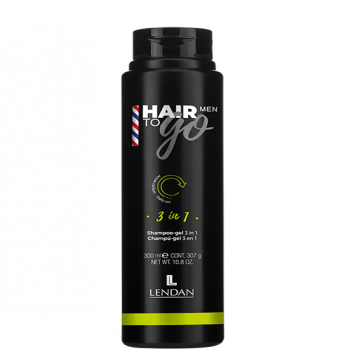 Lendan Shampoo – Gel Hair To Go Men (Шампунь-гель 3 в 1)