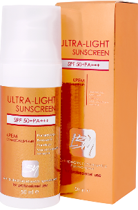 Ultra-Light Sunscreen SPF 50+ Pa++ (Солнцезащитный крем с антиоксидантным действием), 50 мл