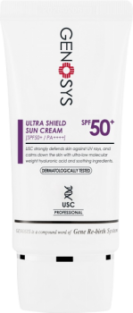 Genosys Ultra Shield Sun Cream SPF 50+ (Уьтра солнцезащитный крем SPF50+), 50 мл