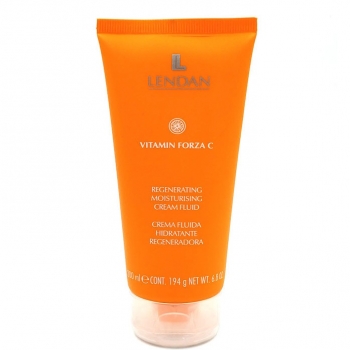 Lendan Regenerating Moisturizing Cream Fluid (Восстанавливающий увлажняющий крем-флюид для лица с витамином С)