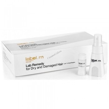 Label.m Lab remedy for dry and damaged hair (Сыворотка для сухих и поврежденных волос), 24 шт по 10 мл 