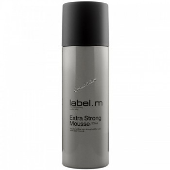 Label.m Extra strong mousse (Мусс экстра сильной фиксации), 200 мл