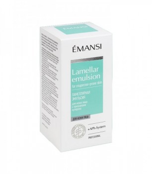 Emansi Ламеллярная эмульсия для кожи лица с признаками купероза