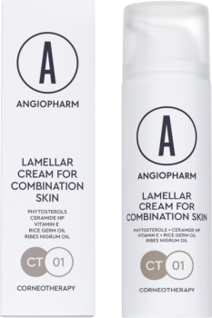 Ангиофарм Lamellar Cream For Combination Skin (Ламеллярный крем для комбинированной кожи)