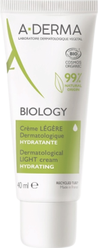 A-Derma Biology Cream (Лёгкий увлажняющий дерматологический крем для хрупкой кожи), 40 мл