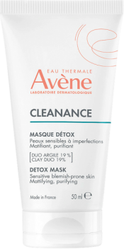 Avene Cleanance Mask-detox (Маска-детокс для глубокого очищения), 50 мл