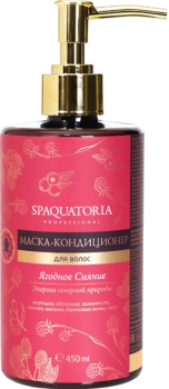 Spaquatoria (Маска-кондиционер для волос «Ягодное сияние»), 450 мл