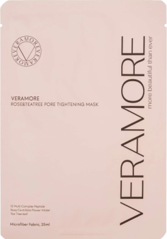 Rose&Tea Tree Pore Tightening Mask (Маска для лица успокаивающая поросуживающая), 25 гр