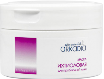 Arkadia (Маска ихтиоловая для проблемной кожи с каолином), 250 мл