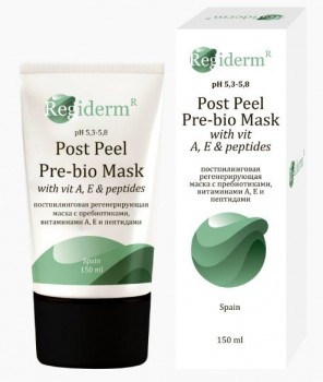 Philosophy Regiderm Post Peel Pre-bio Mask With Vit A, E & Peptides (Постпилинговая регенерирующая маска с пребиотиками, витамина А, Е и пептидами), 150 мл.