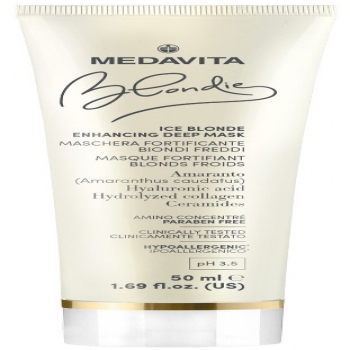 Medavita Ice Blonde Enhancing Deep Mask (Восстанавливающая маска для холодных блонд-оттенков)