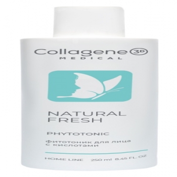 Medical Collagene 3D Natural Fresh Phytotonic (Фитотоник для лица с АНА-кислотами)