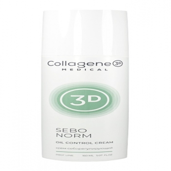 Medical Collagene 3D Sebo Norm Oil Control Cream (Крем для лица себорегулирующий для комбинированной и жирной кожи)