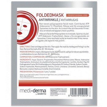 Mediderma Folded mask Antiwrinkle (Маска против морщин для лица), 1 шт.