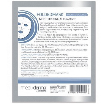 Mediderma Folded mask Moisturizing (Маска увлажняющая для лица), 1 шт. 