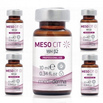 Mediderma Meso Cit WH TGF-B2 Growth factor serum (Лосьон регенерирующий с факторами роста), 5 шт. по 10 мл.