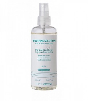 Mediderma Soothing solution (Успокаивающий лосьон до и после пилинга), 250 мл