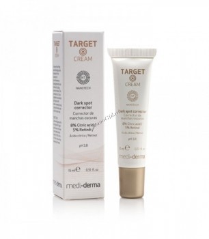 Mediderma Target nanopeel Cream dark spot corrector (Крем корректор темных пятен липосомальный), 15 мл