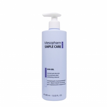 Mesopharm Professional AHA Gel (Очищающий гель с фруктовыми кислотами).