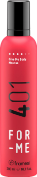 Framesi For-me 401 Give Me Body Mousse (Мусс для волос), 300 мл