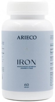 Arieco IRON (Железо хелат), 60 капсул